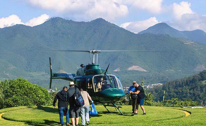 guatemala helicopter tour