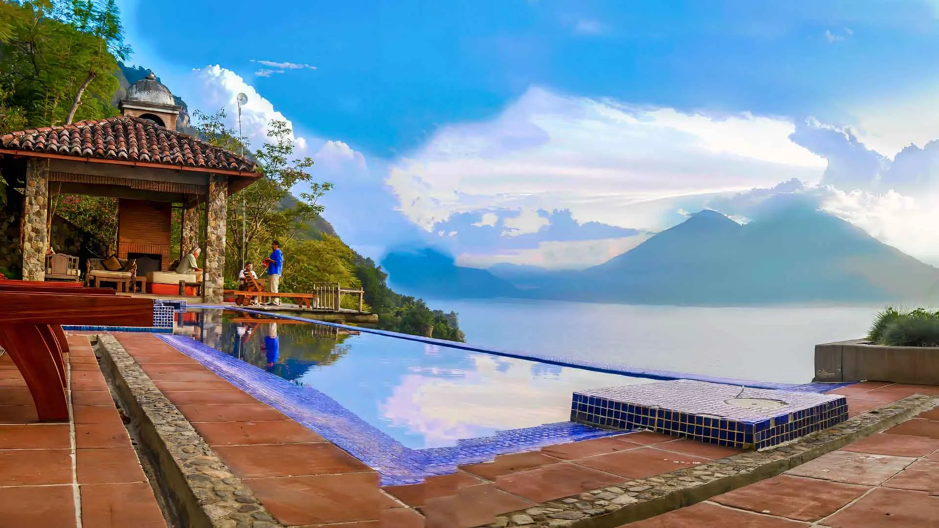 La Villa of Casa Palopo in Lake Atitlan is one of the property highlights during our Luxury Tour Guatemala Package.