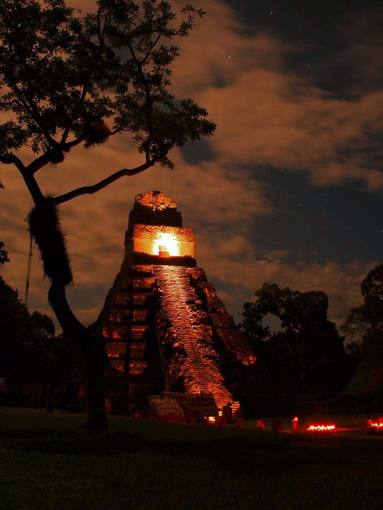 Tikal-at-night | martsam travel Tikal at night is the banner of our Guatemala Travel guide.