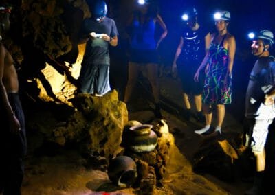 Fantastic ATM caving tour during our Guatemala & Belize tour