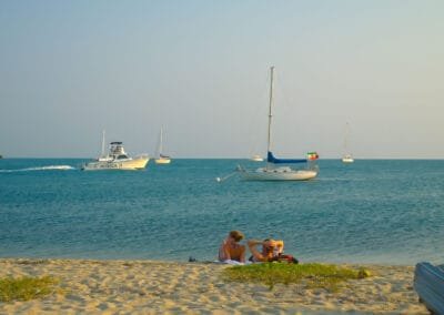 Beach relaxing