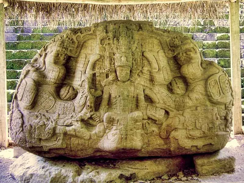 Altar from Quirigua Archaeological Site, Guatemala