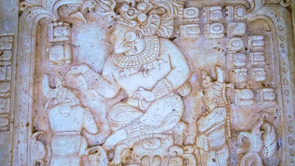 Cancuen Archaeological site panel