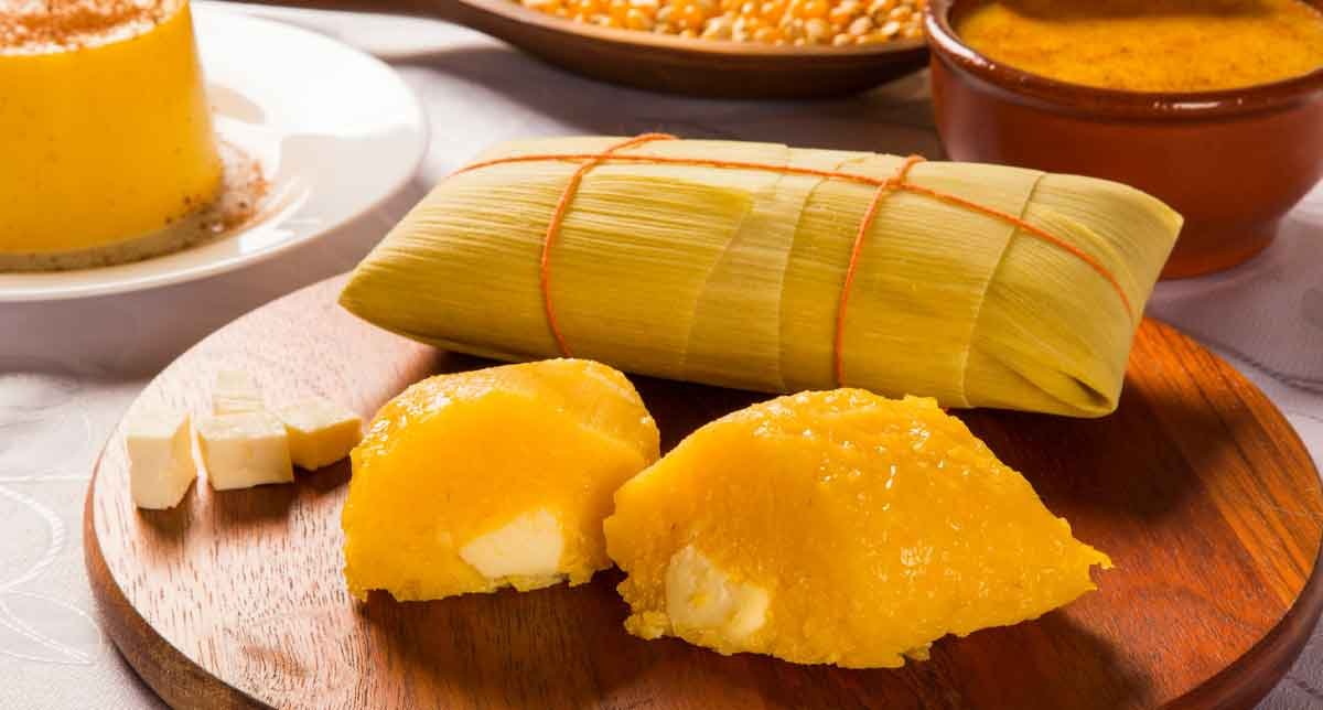Tamalitos-de-elote | martsam Sweet corn tamales (tamalitos de elote) wrapped in corn husks, a beloved Guatemalan treat known for their soft texture and naturally sweet flavor. Guatemala Food Tours