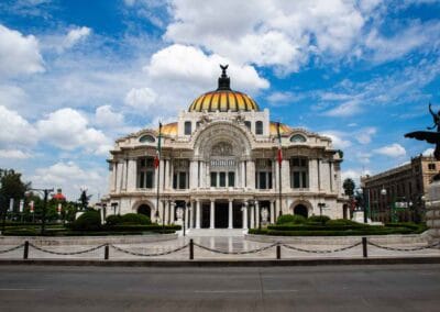 Palacio de Bellas Artes in Mexico City featured on the Mexico City to Oaxaca Private Tour